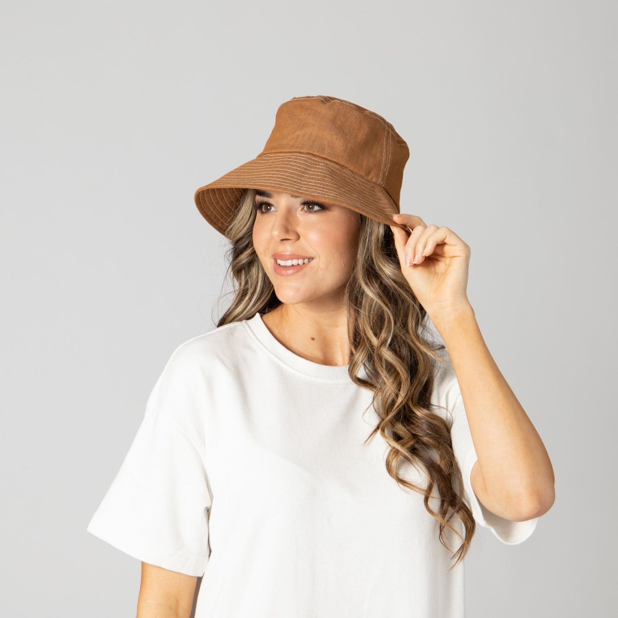 Women San Diego Hat | Chambray Bucket Hat