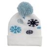 Kids San Diego Hat | Light Up Beanie With Snowflakes