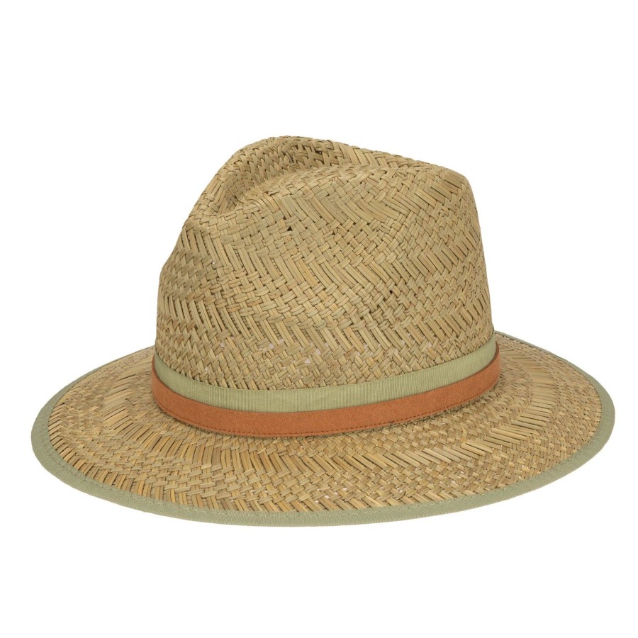 Men San Diego Hat | Mens Seagrass Stingy Brim Fedora