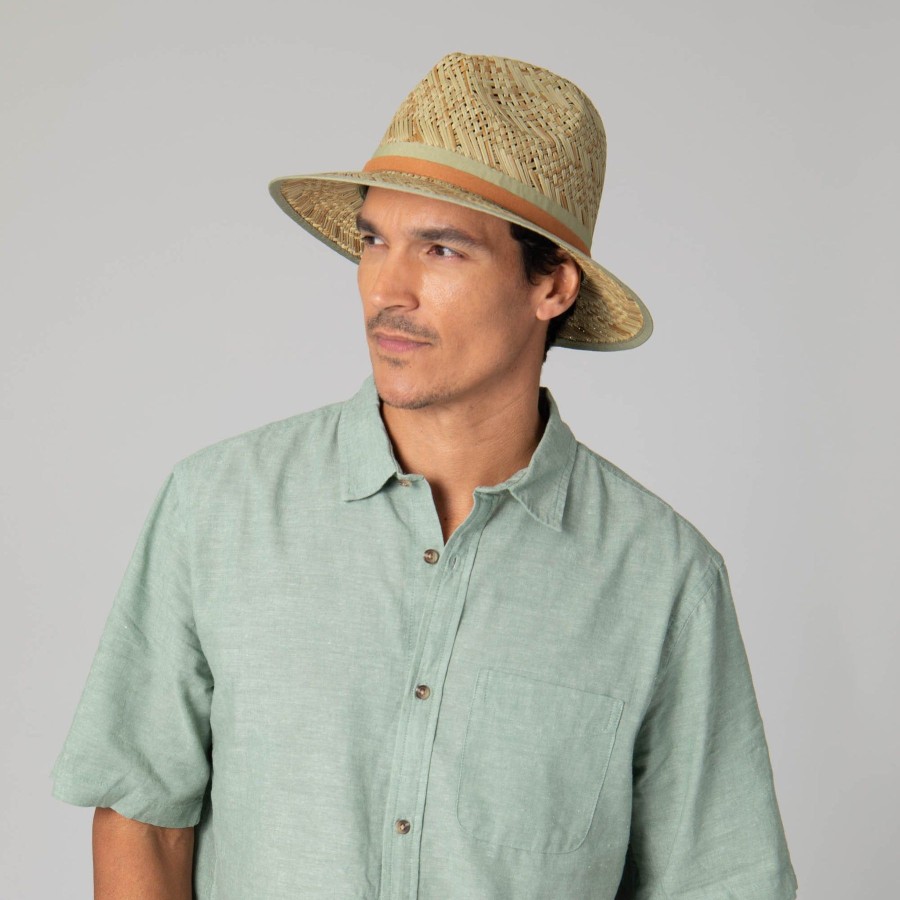 Men San Diego Hat | Mens Seagrass Stingy Brim Fedora