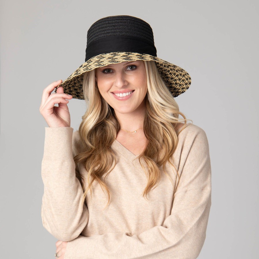 Women San Diego Hat | Women'S Contrast Round Crown Sun Hat