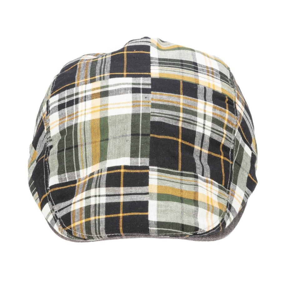 Kids San Diego Hat | Kids Cut And Sew Plaid Drivers Hat