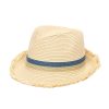 Kids San Diego Hat | 5-7 Year Old Kid Woven Paperbraid Fedora