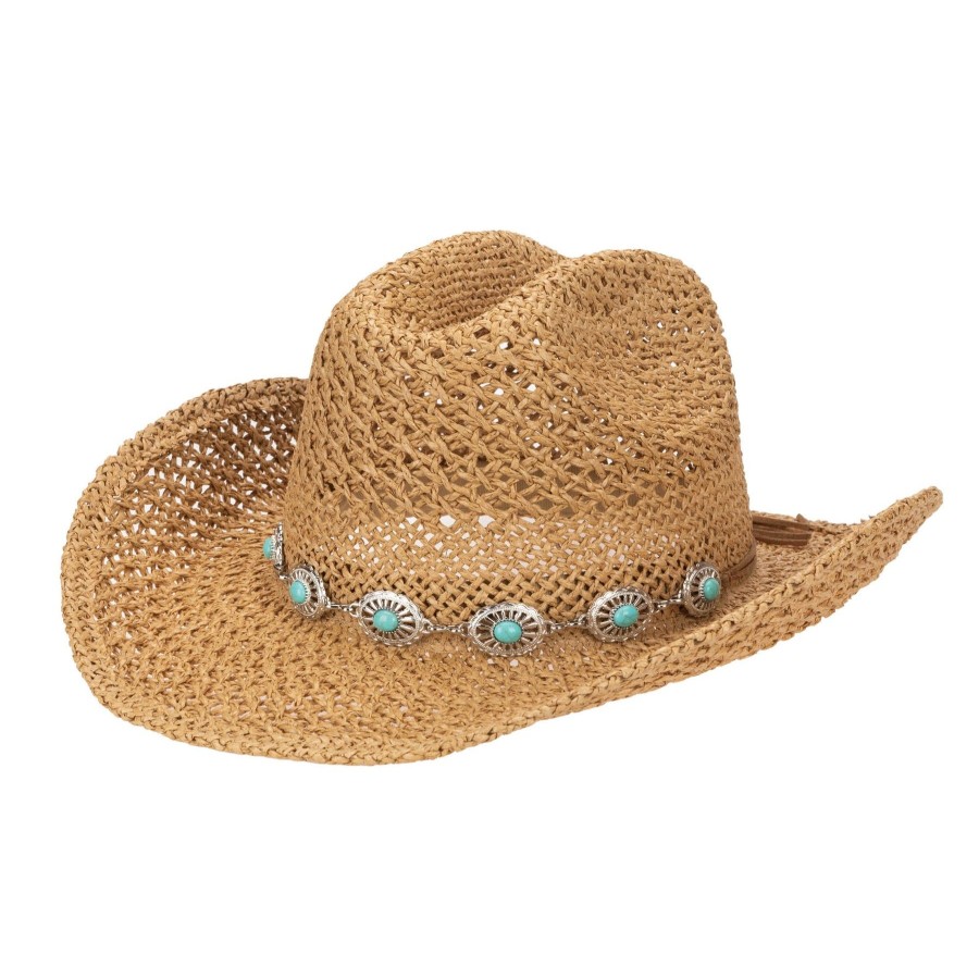 Women San Diego Hat | Coastal Women'S Cattleman'S Crease Cowboy