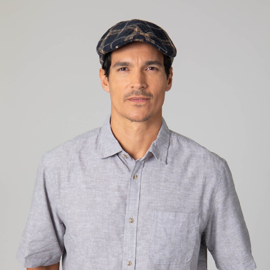 Men San Diego Hat | Faux Wool Plaid Driver Cap