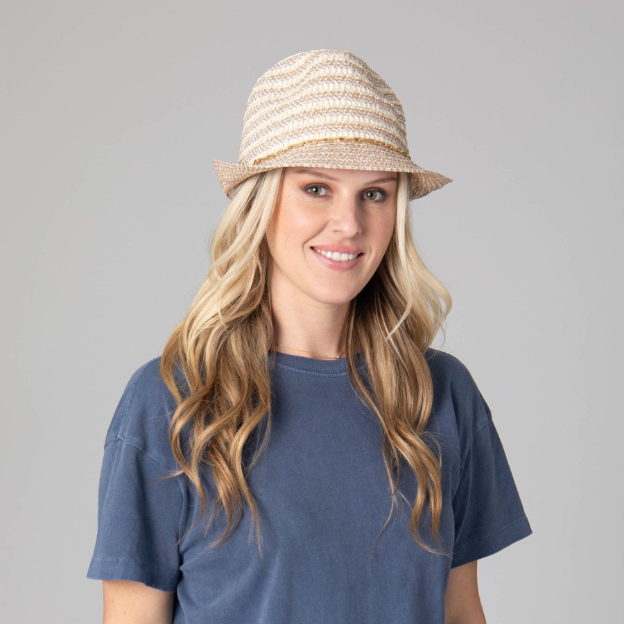 Women San Diego Hat | Cordelia Women'S Stingy Brim Fedora