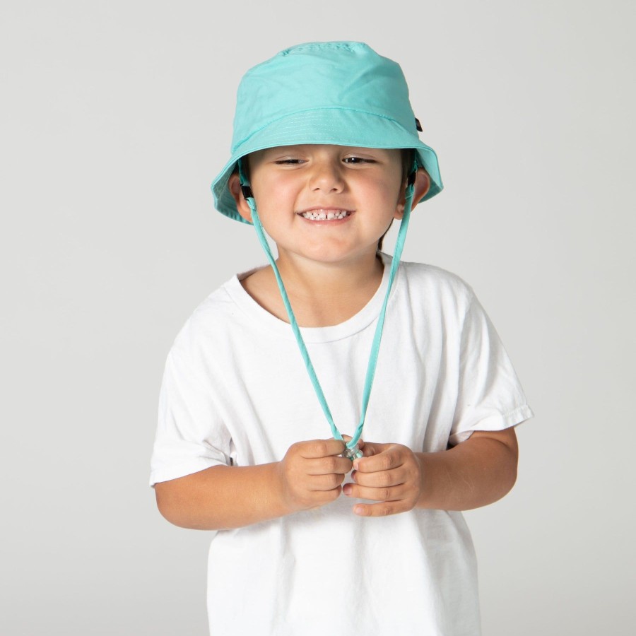 Kids San Diego Hat | Kid'S Colorful Bucket Hat With Adjustable Chin Strap And Tear Away Clip