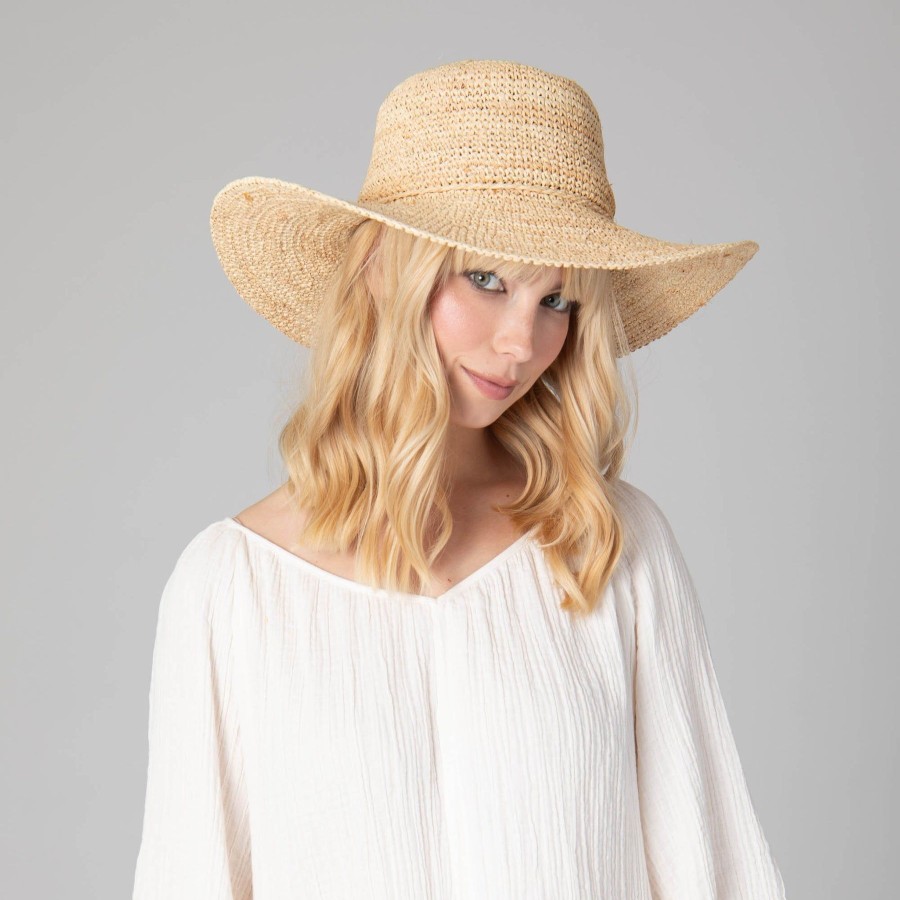 Women San Diego Hat | San Diego Hat Company'S Signature Women'S Large Brim Raffia Hat