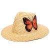 Women San Diego Hat | Women'S Wheat Straw Palm Fedora