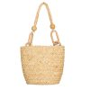 Women San Diego Hat Bags | Easy Breezy-Woven Bucket Handbag With Wooden Handle