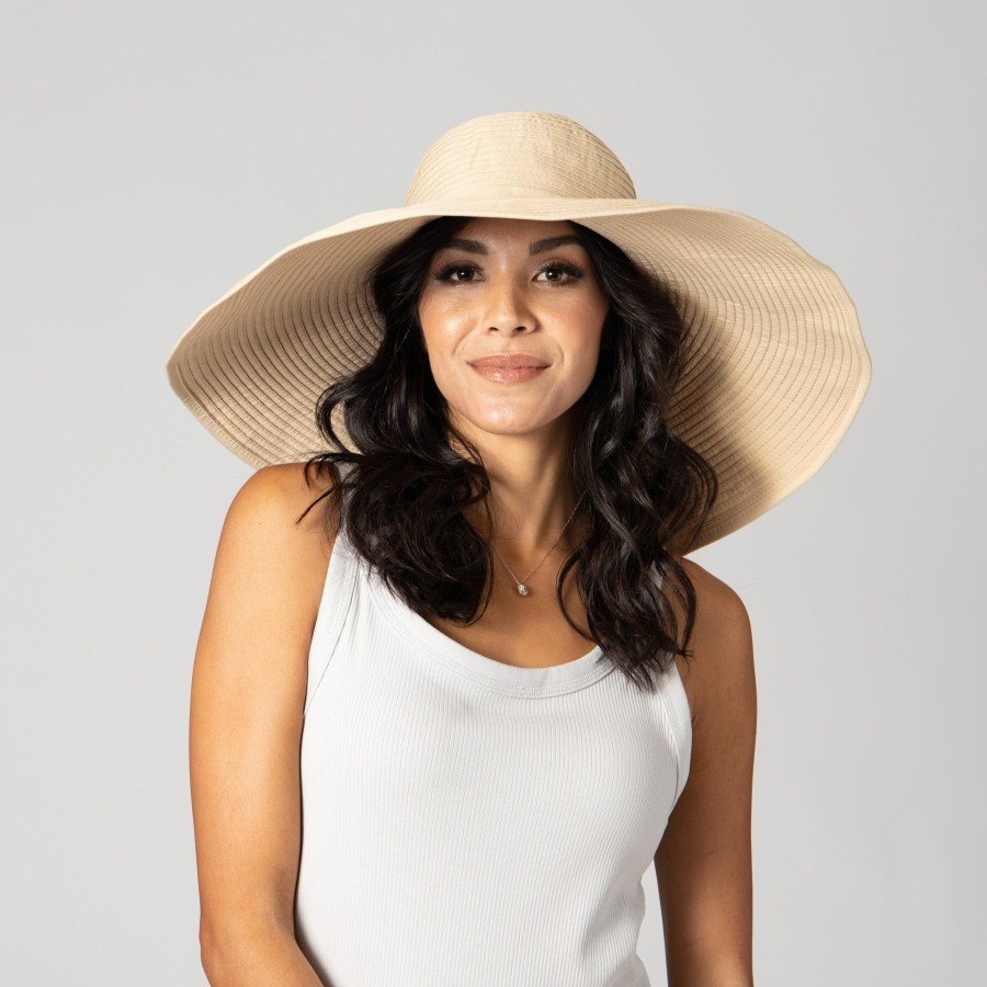 Women San Diego Hat | Women'S Ribbon Braid Xl Brim Hat