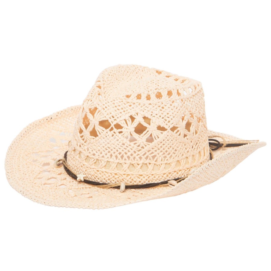 Kids San Diego Hat | Kids Open Paper Weave Cowboy Hat