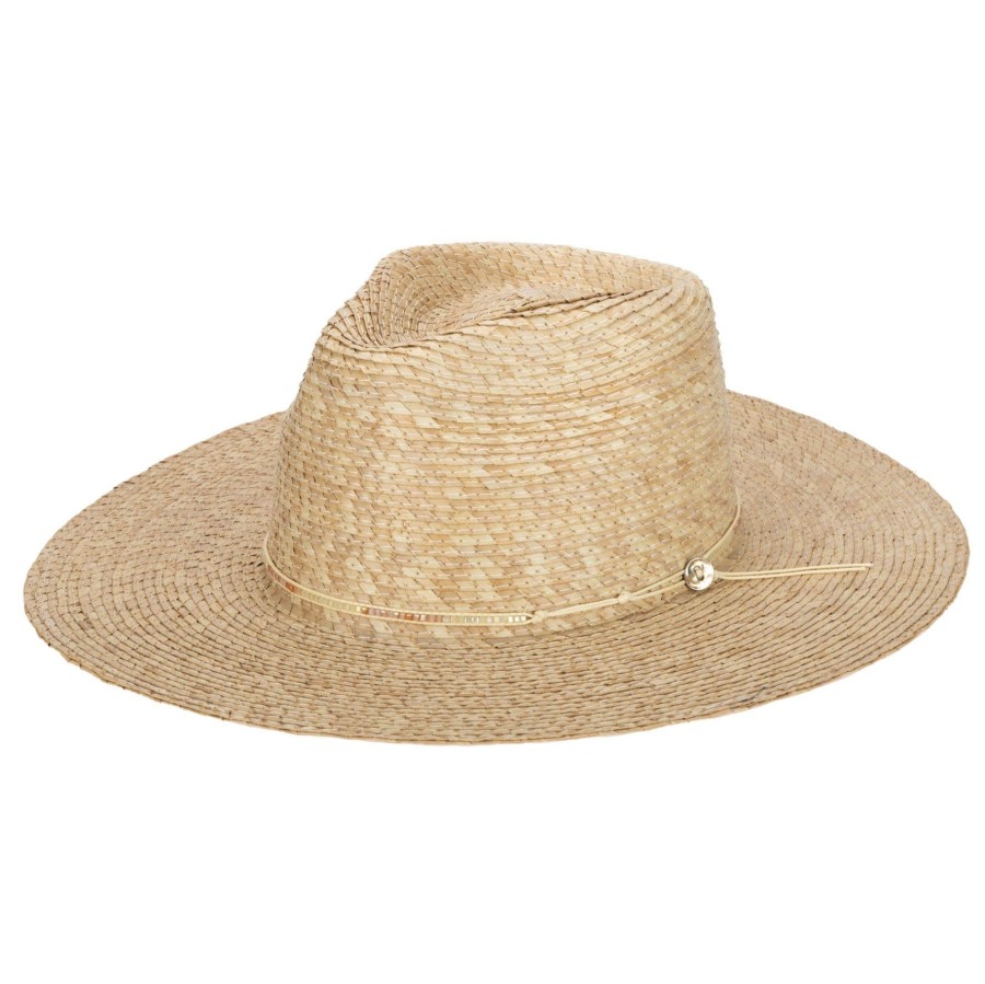 Women San Diego Hat | Seashore Women'S Stiff Brim Fedora