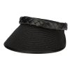 Women San Diego Hat | Looker Visor-Women'S Ultrabraid Visor With Faux Braided Band