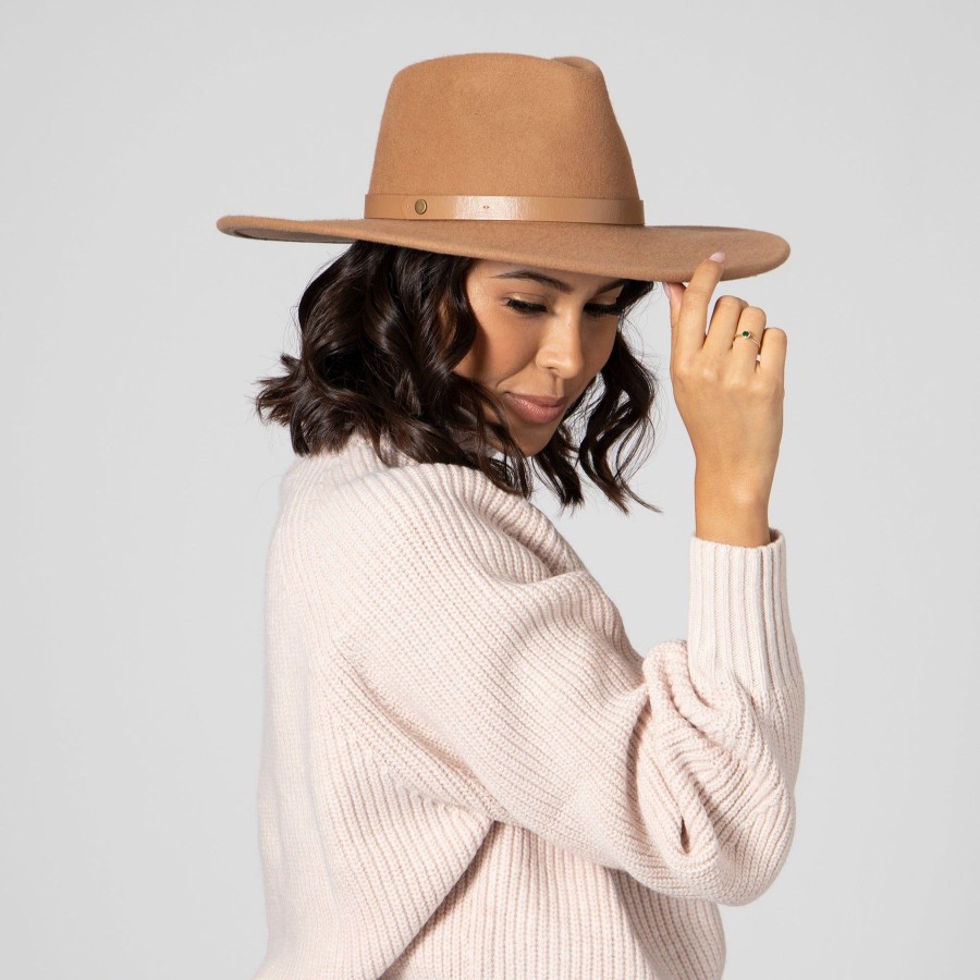 Women San Diego Hat | The Ramona-Women'S Wool Felt Fedora