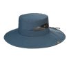 Men San Diego Hat | Men'S Floatable Wide Brim Sun Hat With Mesh Crown Inset