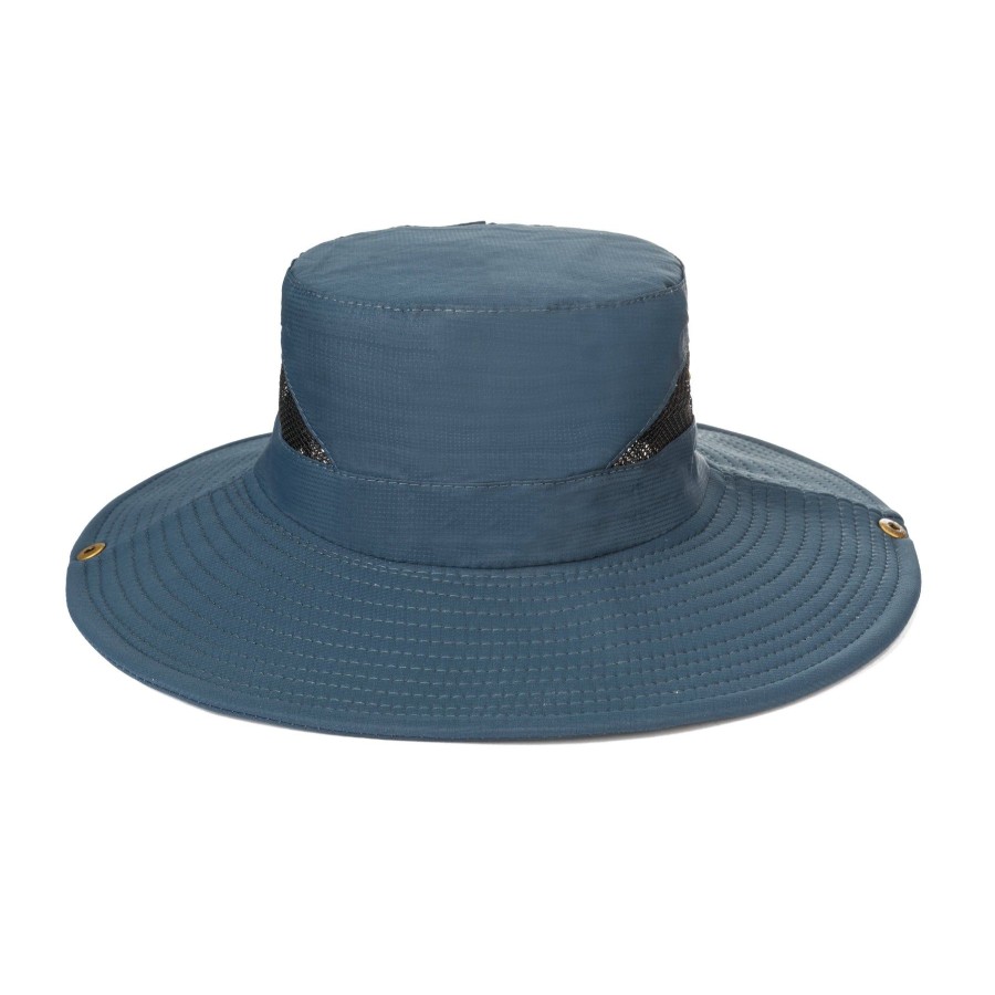 Men San Diego Hat | Men'S Floatable Wide Brim Sun Hat With Mesh Crown Inset