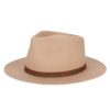 Men San Diego Hat | Black Label Wool Felt Fedora