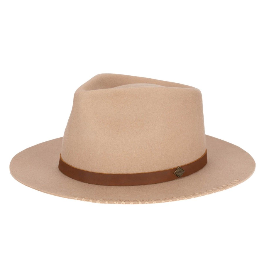 Men San Diego Hat | Black Label Wool Felt Fedora